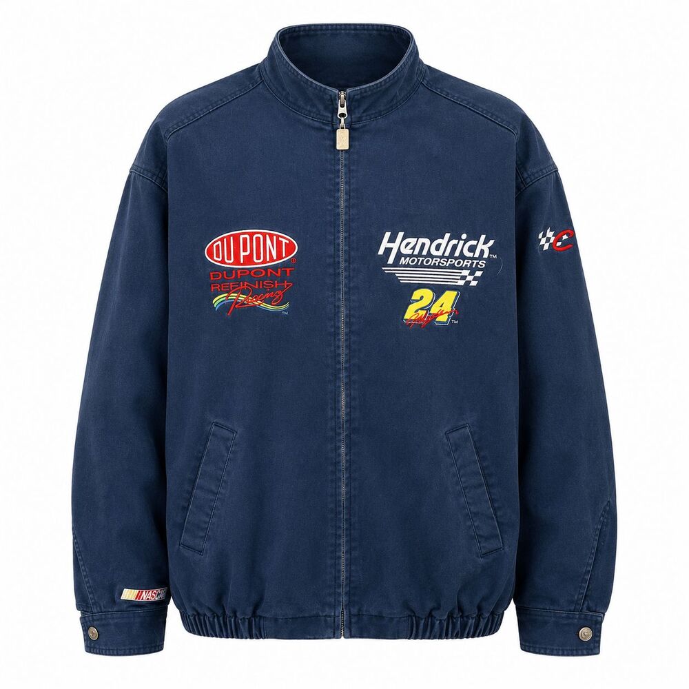 Vtg Jeff Gordon Hendrick‎ Motorsports Chase Authentics Navy Jacket Men Large